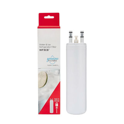 Filtro dell'acqua frigorifero WF3CB sostituzione bianco 1 conteggio per la pre-filtrazione domestica