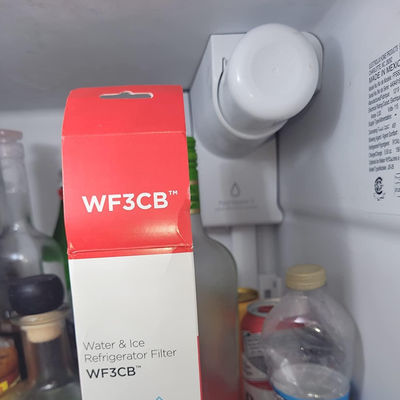 Filtro dell'acqua frigorifero WF3CB sostituzione bianco 1 conteggio per la pre-filtrazione domestica