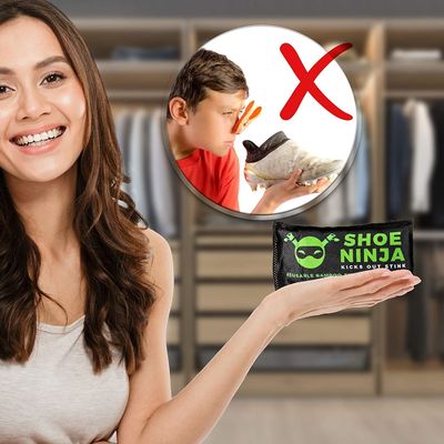 Deodorante per scarpe a carbone attivo di bambù Eliminatore di odori naturale e sostenibile